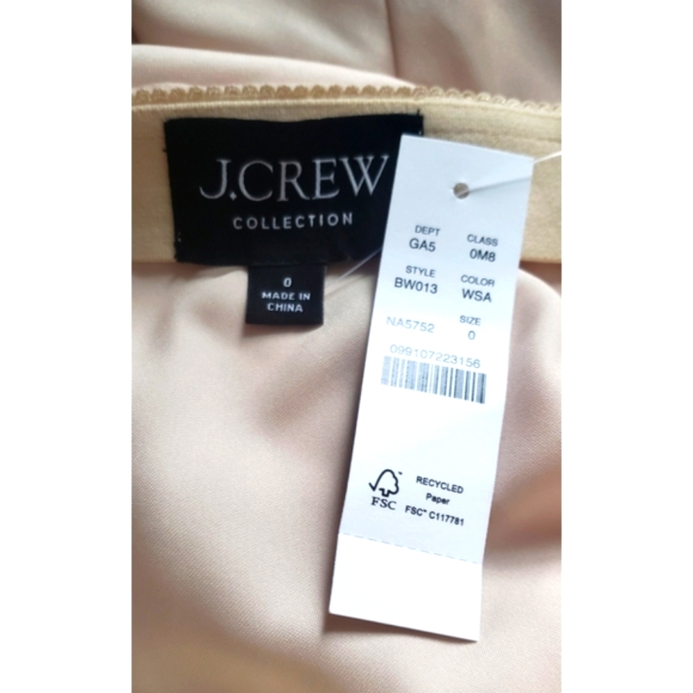 J.Crew Collection drapey slip skirt in featherweight satin - Picture 13 of 15